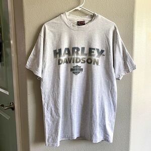 Harley Davidson Ocean City, MD Vintage Men’s Grey T Shirt Size Large Made In USA